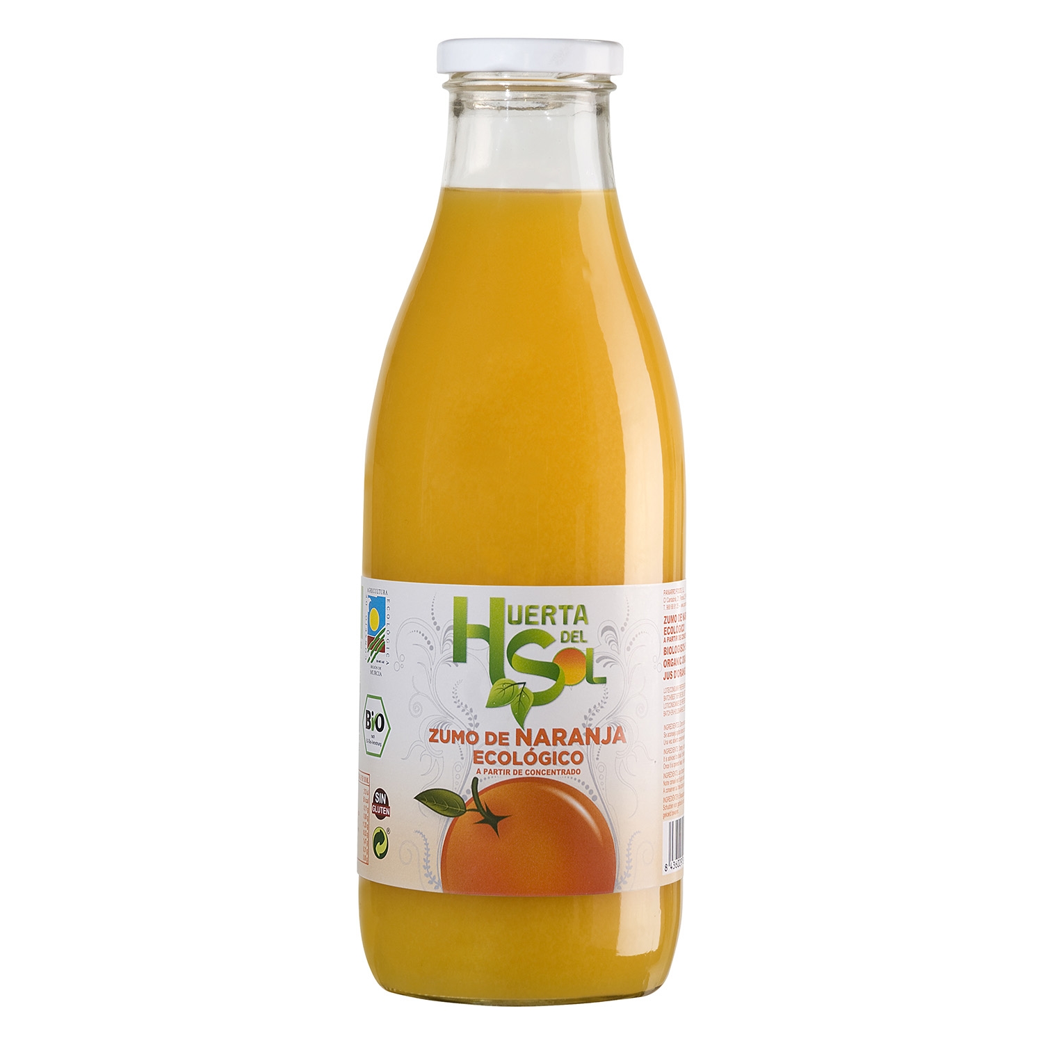 Huerta del Sol Zumo de naranja ecológico