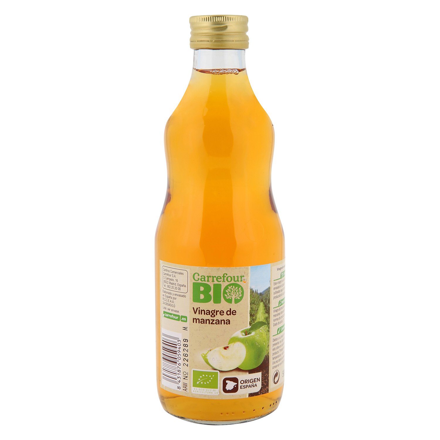 Carrefour Bio vinagre de manzana bio